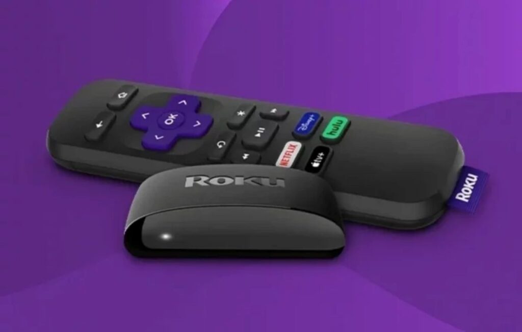 Roku TV remote.
